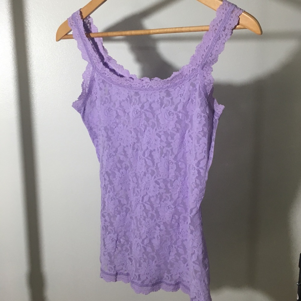 Purple Lace Camisole